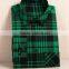 best selling cheap cotton linen red blue plaid tartan flannel shirts