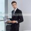 Plus Size Office Man Suits Factory Black Formal Business Men Coat Pant Suit