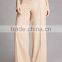 China Shandao Lasted Design Plain Dyed Elegant Office Wide Legging Pants Women