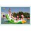 0.9mm PVC tarpaulin, 3m, tube 65cm, inflatable single seesaw, water seesaw for amusement water park