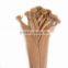 6A Remy Brazilian Unprocessed Hair Extension, Keratin U Tip Hair Extension