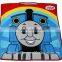 Kid's 100% cotton hooded towel velour , reactive printed design