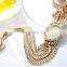 Vogue Hot sale China Cheap Wholesale Women Lady 3 Rolls Chains Bracelet Watch