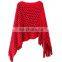 fashional pretty popular soft warm ladies winter poncho
