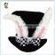 Alice Wonderland Tea Party Bunny Halloween White Rabbit Top Hats HPC-0259