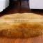 Australian pure white and colored sheepskin rug