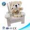 Wholesale baby toy fashion cute stuffed soft plush bear custom finger puppet