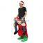 Pick Me Up Ride On Elf Costume On Mascot Funny Animal Fancy Dress Unisex Adult Costume Stag Hen