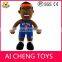 customize plush cartoon doll with clothing can print own logo