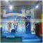 2017 new style china guangzhou inflatable castle with slide and pool