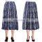 China Factory price paisley print ethnic traditional indian designer long skirts