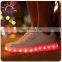 2016 Women Colorful glowing shoes with lights up led luminous shoes a new simulation sole led shoes for adults neon basket led