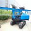 Hydraulic hammer piling machine for solar photovoltaic power station