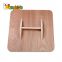 2019 Top sale fitness exercises wooden rocker board for kids W01D027