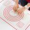 60*40CM Non Stick Silicone Baking Mat Sheet Kneading Rolling Dough Pad Mat Baking Bakeware Liners Pads Cooking Tools