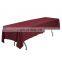 Hot Sale Waterproof And Oilproof Polyester Restaurant table cloth