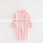 Winter baby sweater baby rompers newborn jumpsuit girl's pure color jumpsuit