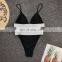 Sexy Bikini 2019 Women High Cut Swimsuit Female Halter Swimwear Bathing Suit Summer Beachwear Biquini Maillot De Bain Femme Swim