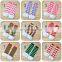 Toddler Faux Fur Leg Warmers Infant Christmas Stripe Warm knee pads 45stytles