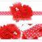 Headband Chiffon Rosette Heart Flower For Girls Hair Accessories Chiffon Heart Headbands