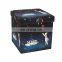 Customized special design led light storage stool for kids in bedroom good quality beautiful folding ottoman