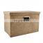 Colorful Cardboard Book Archive Office Non Woven Foldable Storage Box With Lid Foldable Storage Cube