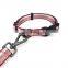 High quality eco-friendly nylon webbing  dog collar printed nylon dog collars