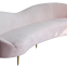 Hot sell Modern sofa-velvet cover, golden legs, 3seater HF1049