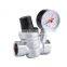 factory price best sale customized forged brass male threaded adjustable water pressure regulator