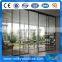 Aluminum sliding door with electric remote control blind inside