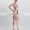 Abstract Electroplate Mannequin Female Full Body Plastic Women Mannequin M0022-DY16-G