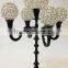 Floor Wedding Candelabra With Crystal Ball