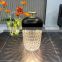 new design crystal table lamp bedside living room ambient 3D led moon night light charger table lamp