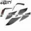 carbon fiber fog light frame tank trim for porsche macan 95B trim strip car accessories