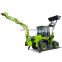 CE 2ton 3ton 5ton 6ton Mini Tractor Backhoe Loader small backhoe 4x4 with attachment back hoe for Sale philippines