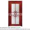 Solid Wood Glass Single Door Design