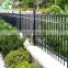 Garden Steel Tubular Fence Modern Construction Steel Fence With Post