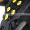 10 spikes non-slip rubber shoe covers ice gripper