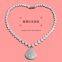 Pearl And Jade Necklace