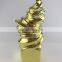 gold goldene living room modern luxury modern abstract porcelain  ceramic flower vase for home decor
