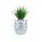 gold pineapple shaped table tabletop electroplate ceramic flower vases for home decor