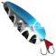 38g slow jiggging fishing lure spoon metal jigging spinners bait jig lure hard baits blue fishing lure for sea fishing