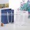 China Factory Blue Custom Gift Paper Shopping Bag Custom Logo Blue Small
