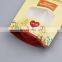 Custom Printed stand up brown kraft paper bag for food / Kraft paper pouch with zipper/ Snack Candy dried fruit nuts bag