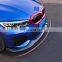 Changzhou Honghang Factory Auto Body Kits 3-stage Lip, Front Bumper Splitter Lip Diffuser For BMW 3 Series G20 G28 2019 2020