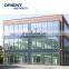Glass curtain wall  per square meter price with aluminium profiles