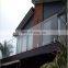 High quality glass fence spigot balcony frameless pool glass balustrade