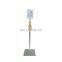 Easy Assembly Metal Hand Sanitizer Display Rack Double Side Hand Sanitizer Dispenser Rack