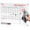 Acrylic Cycling Schedule Planner Clear Dry Erase Board Monthly Wall Calendar for Daily Peloton Riding