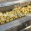 Continuous Brush Cassava Potato Washing And Sweet Potato Peeling Machine